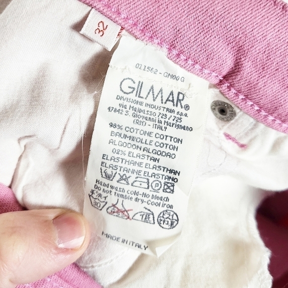 VTG ICE. ICEBERG Pink Panther straight leg jeans HTF Rare vintage - Picture 7 of 8